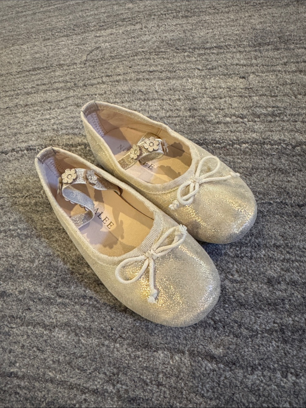 8C Noralee Sparkle Ballet Flats Gold